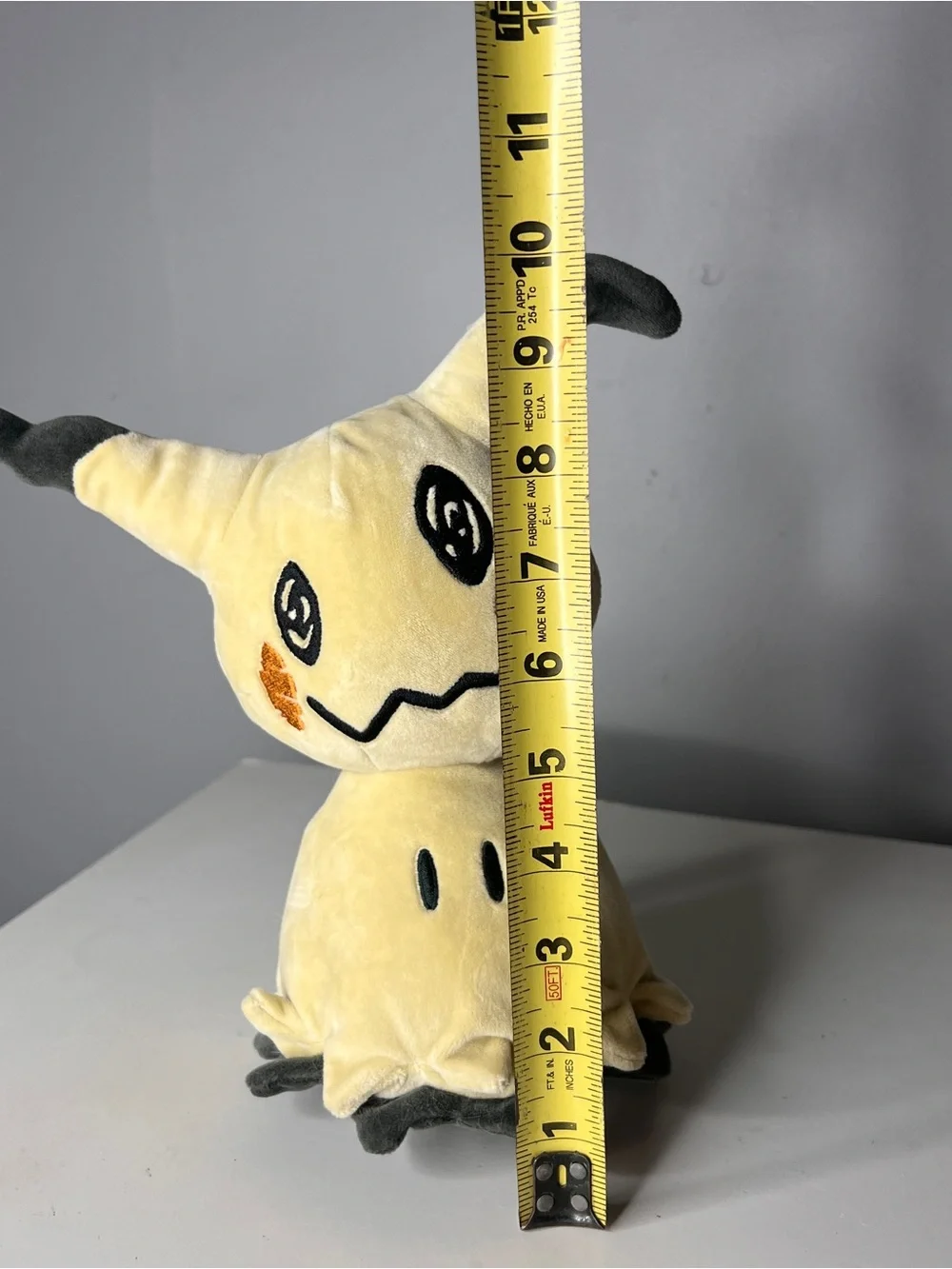 Pokemon Characters Plush Toy Lot of 3 : Eevee, Mimikyu, and Thunderbolt Pikachu